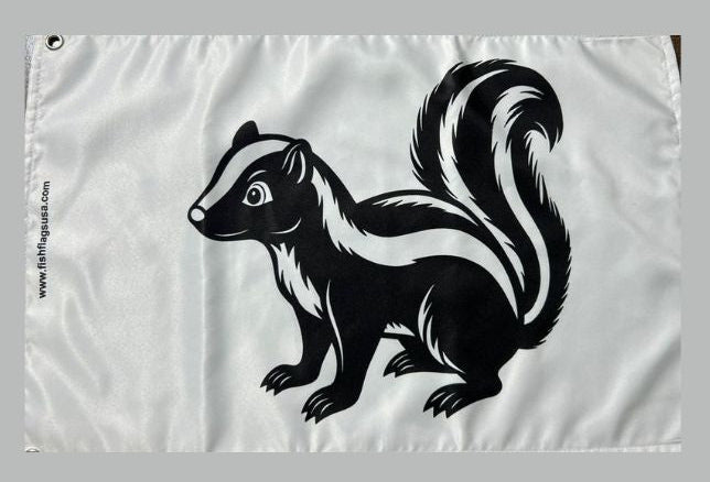 Got Skunked Flag  Double-Sided, Water Repellent