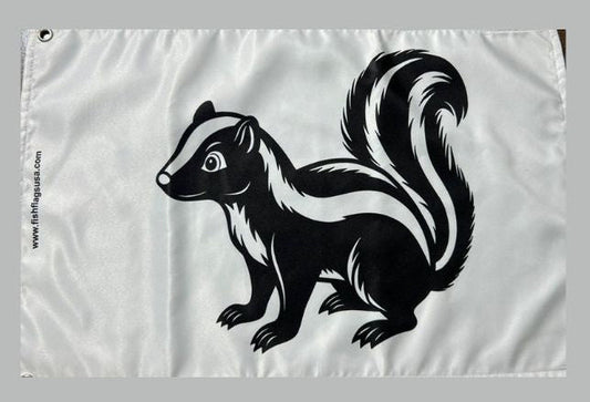 Got Skunked Flag  Double-Sided, Water Repellent
