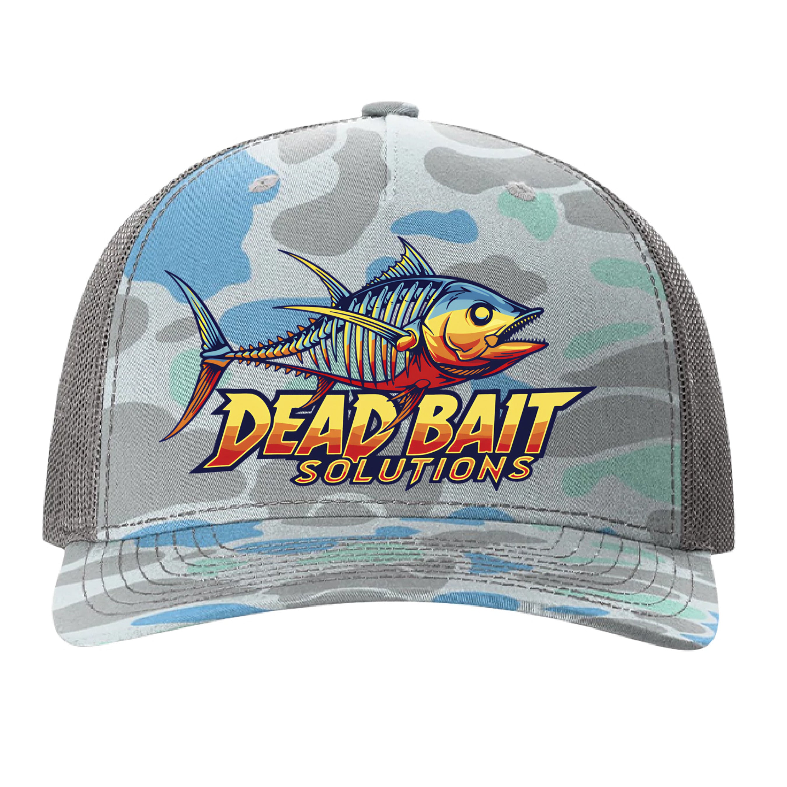 Saltwater Duck Camo/ Charcoal - FRONT